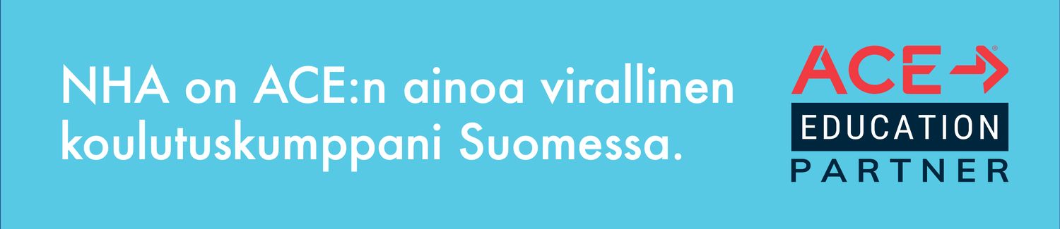 NHA on ACE ainoa virallinen koulutuskumppani Suomessa m